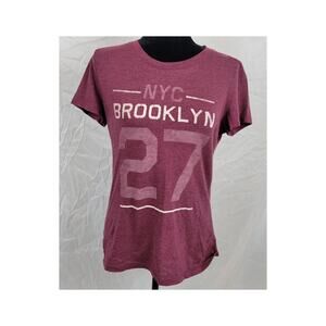 Aeropostale Red Short Sleeve Shirt Women's XL